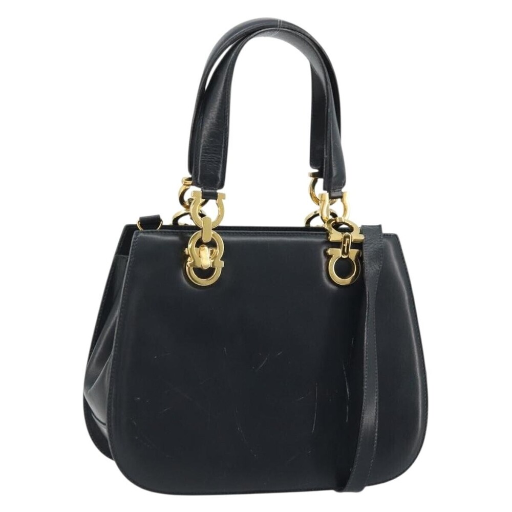 Salvatore Ferragamo Gancini Leather Small